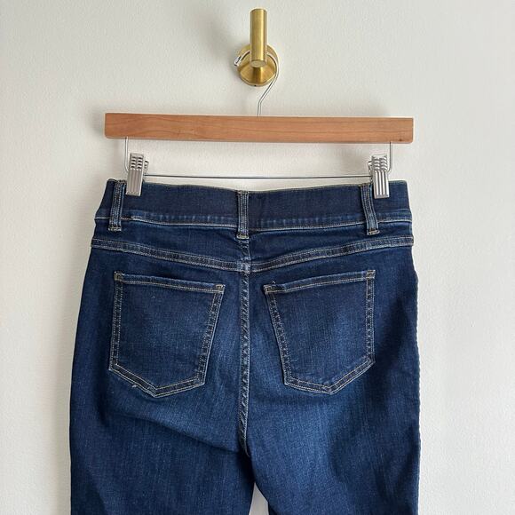 Spanx Ankle Denim High Rise Pull On Skinny Leg Jeans Blue S - Picture 6 of 6